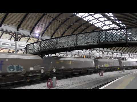 66767-66716-66708 GBRF Coal Empties @ Newcastle Central Station 05.12.2017