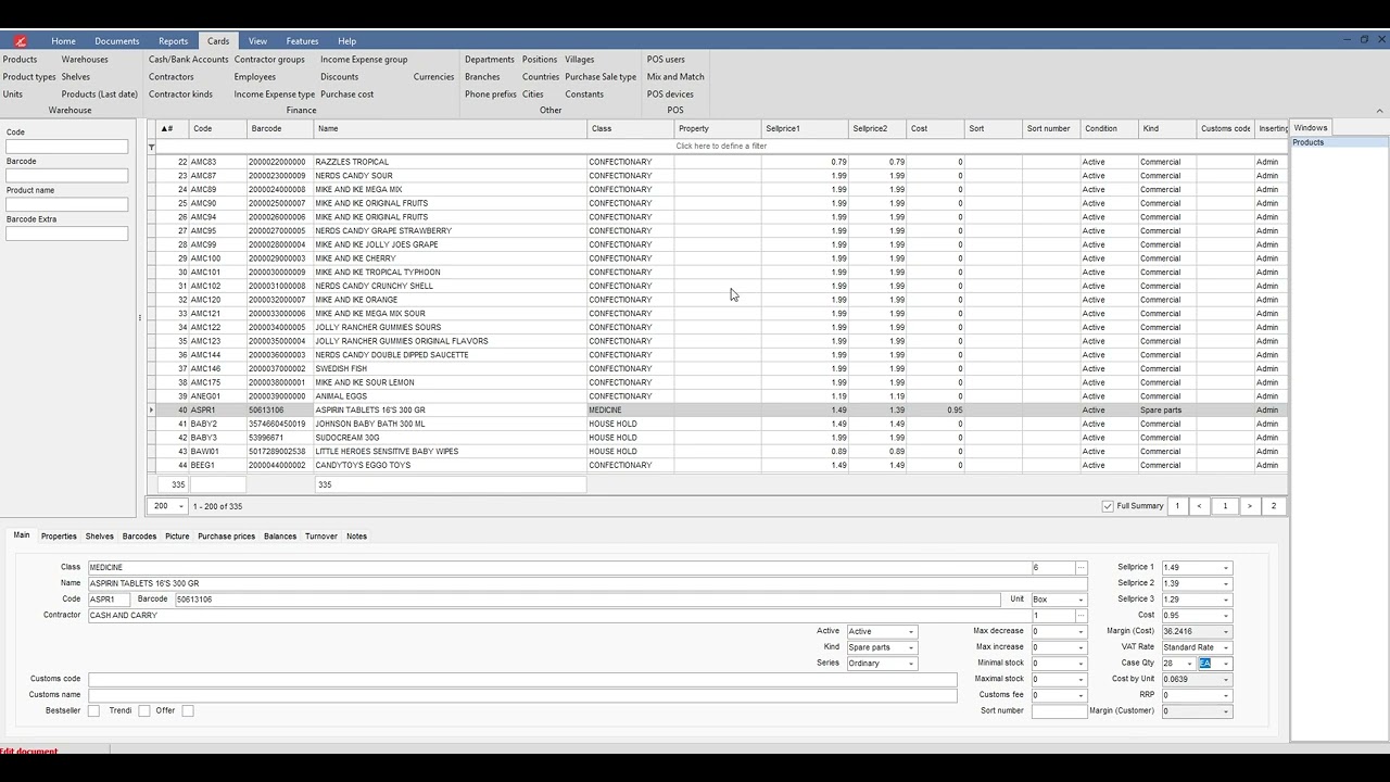 Logix ERP Tutorial: Products Section Explained – Part 2