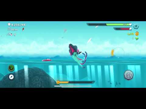 Hungry Shark Evolution, Kraken gameplay