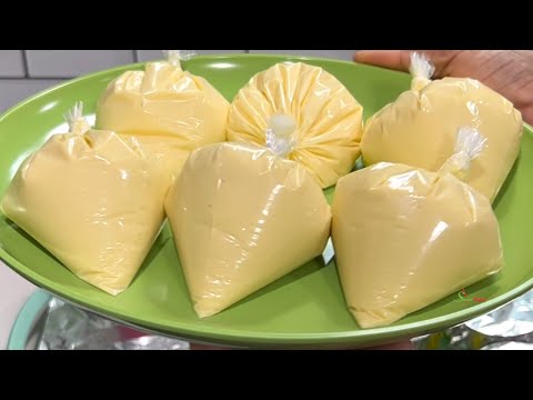 Mango Abele Walls Ghanaian Milk & Mango IceCream with just a few Ingredients