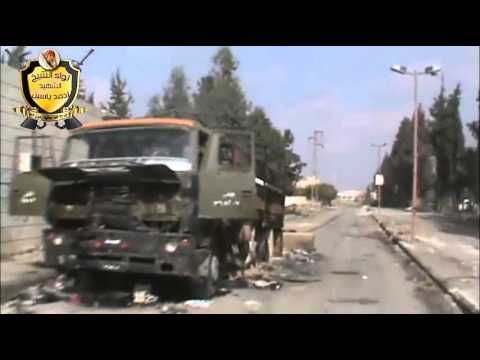 تقرير مرئي يرصد دبابات وآليات النظام المدمرة إثر محاولة اقتحام مدينة داريا في ريف دمشق