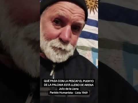 ¿Qué pasa con la pesca? El puerto de La Paloma está lleno de arena.