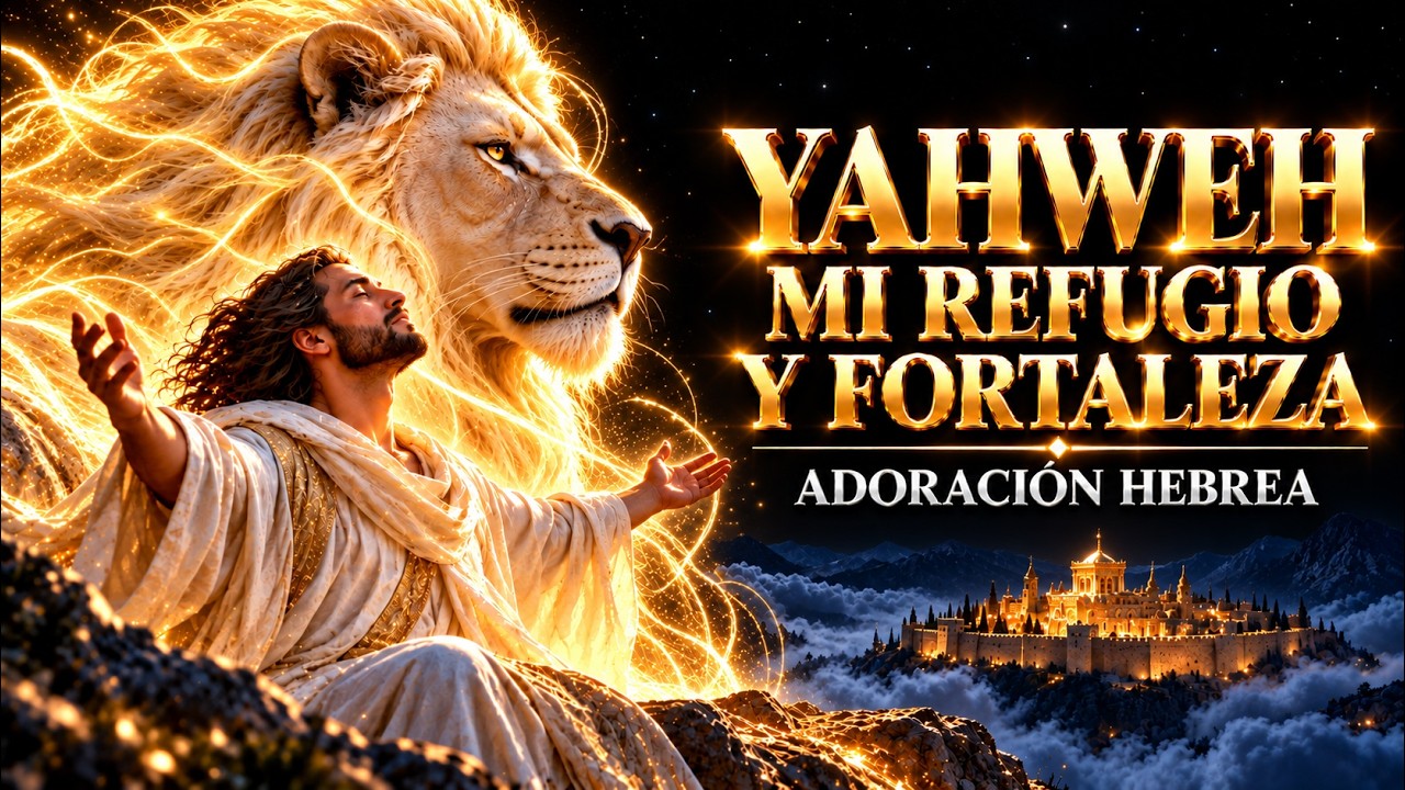 🔥 ¡YAHWEH, MI REFUGIO Y MI FORTALEZA! 🙏 | EN TI CONFIARÉ, OH ADONAI | Adoración Hebrea