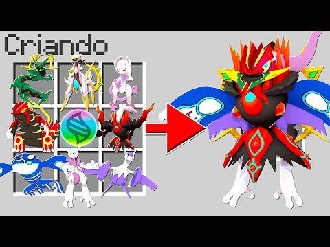 CRIE SUA PRÓPRIA MEGA EVOLUÇÃO DE POKEMON ULTRA - MINECRAFT PIXELMON