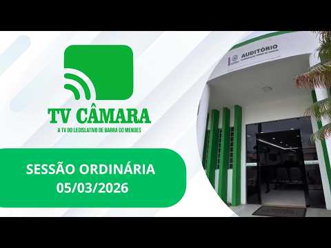 SESSÃO ORDINÁRIA 05/03/2026