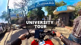 Jamia Hamdard Quick tour on bike