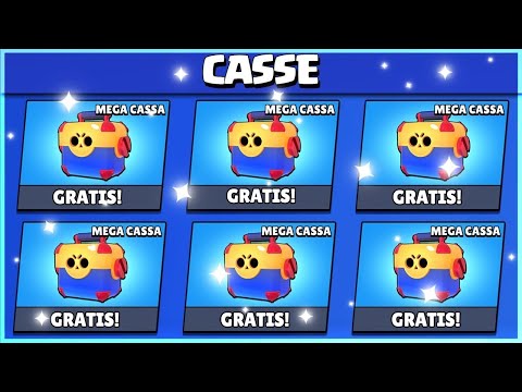 😱 APRO TANTISSIME MEGA CASSE GRATUITE E.... | Brawl Stars ITA
