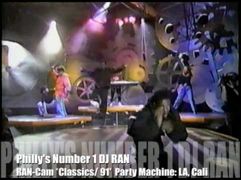DJ RAN - Party Machine TV Show: 91'/ LOS ANGELES!