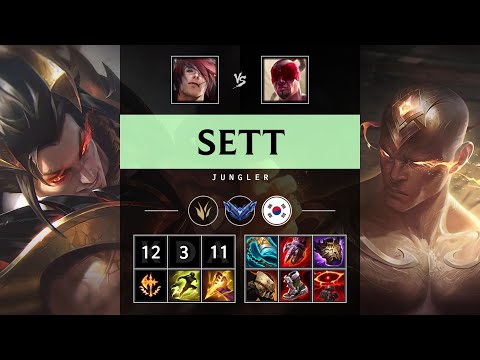 Sett Jungle vs Lee Sin - KR Diamond Patch 25.07