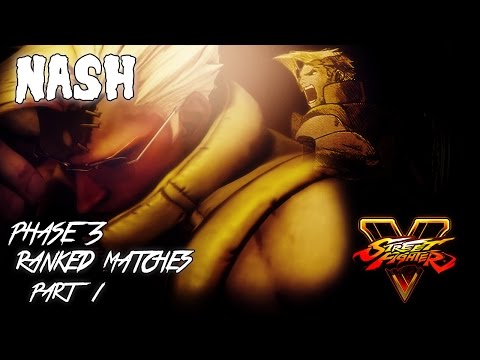 [Street Fighter 5 Beta] Third Phase - Nash part 1