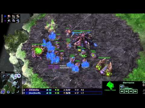 Go4SC2 September finals GoOdy vs Bly game 3