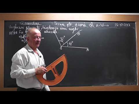 1/3 1602 Clasa 6 Constructia unui unghi de masura data Unghiuri adiacente Suplementare Complementare