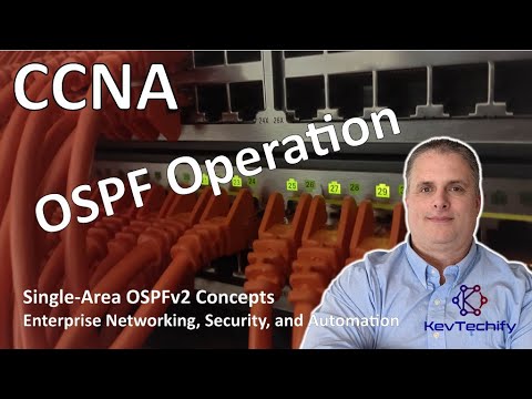 OSPF Operation - Single-Area OSPFv2 Concepts - ENSA - KevTechify | vid 3