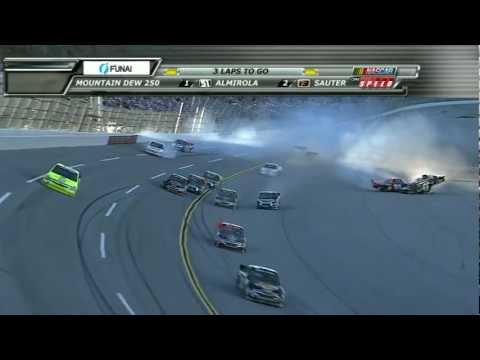 2010 Ron Hornaday flip @ Talladega