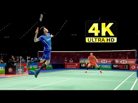 [4K50FPS] - MS - Lee Zii Jia vs Chen Long | 2020 All England Open | Highlights