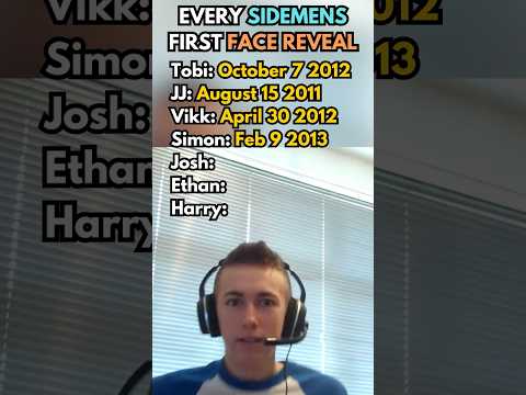 All Sidemen Face Reveals 😭❤️ #sidemen