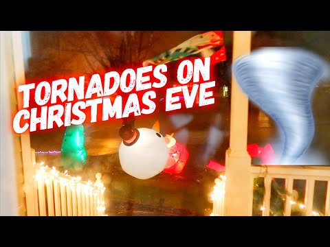 TORNADOES ON CHRISTMAS EVE! (Vlogmas Day 24) | Family 5 Vlogs