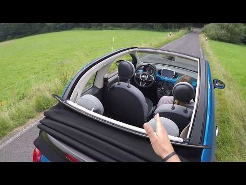 2017 Fiat 500C Mirror POV Drive Fahrbericht Review Test