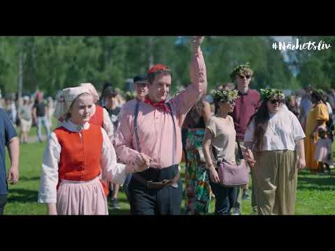 Midsummer in Boden, Sweden