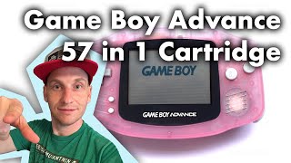 Game Boy Advance (GBA) 57 in 1 Emulator Cartridge