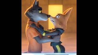 The Bad Guys: Mr. Wolf and Diane Foxington Can’t Stop Kissing! 😘 Fan Edit