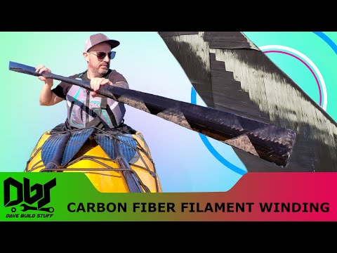 Selbstwickelanleitung für Kohlefaserfilament – ​​Grönland-Kajakpaddel