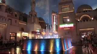Planet Hollywood Miracle Mile Fountain Show