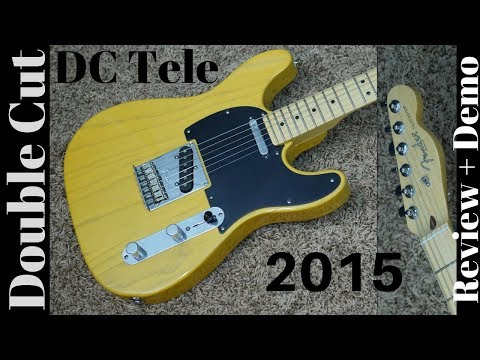 A DC Tele?!? 2015 Fender Limited Edition Double Cut Telecaster Blonde Review + Demo