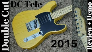 Video thumbnail for A DC Tele?!? 2015 Fender Limited Edition Double Cut Telecaster Blonde Review + Demo by The Trogly's Guitar Show