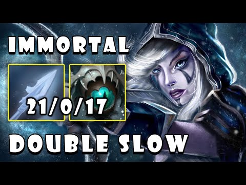 How To Play Immortality Drow Ranger Deleted Offlane Axe | Guides Gameplay - Dota 2 7.27