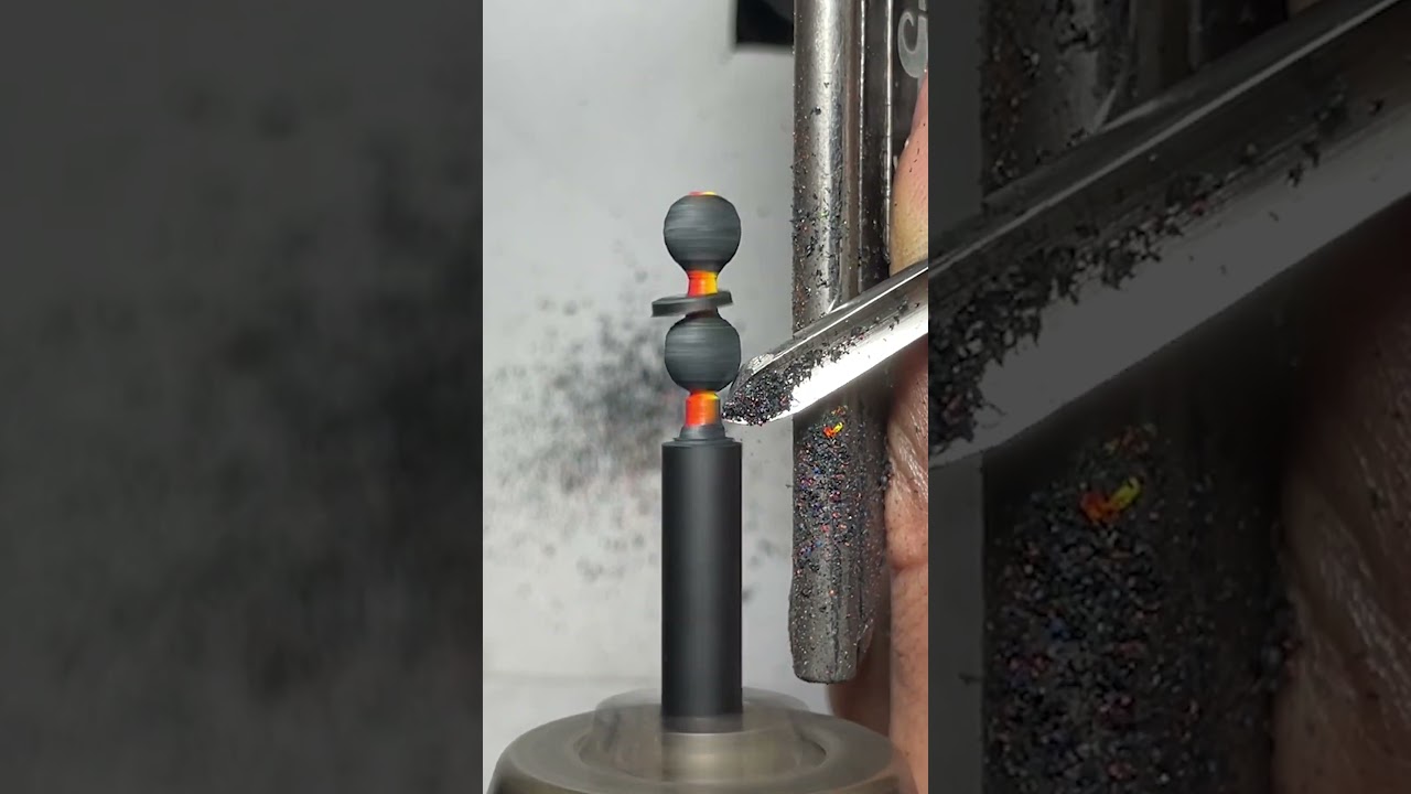 Pencilplay #woodturning#woodturner#pencilsharpener#greenwoodworking#woodcraft #Pencil #木工旋盤 #木工