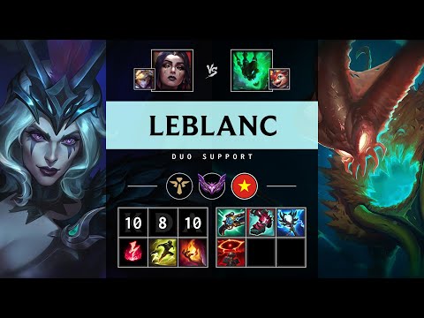 LeBlanc Support vs Thresh - VN Master Patch 25.14