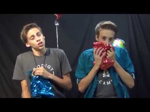 Singing Pop Songs on Helium - Take 2