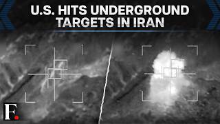 U.S. Military Releases Dramatic Video Showing Strikes on Underground Targets in Iran | N18G