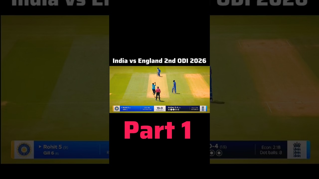 India vs English 2nd ODI Pt-1 Match Highlights📷 #cricket #indvseng #indvsengodi#shorts #maa#bugatti
