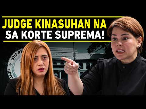 BREAKING: KINASUHAN NA SA KORTE SUPREMA ANG JUDGE NA NAG-ISSUE NG WARRANT KAY VP SARA DUTERTE