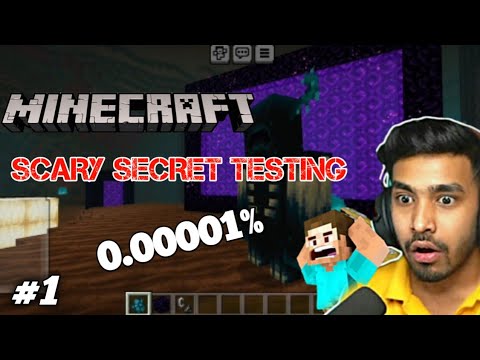 Testing Real Scary Minecraft Secrets?! | Minecraft PE