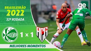 JUVENTUDE 1 x 1 ATLÉTICO-GO | MELHORES MOMENTOS | 32ª RODADA BRASILEIRÃO 2022 | ge.glob