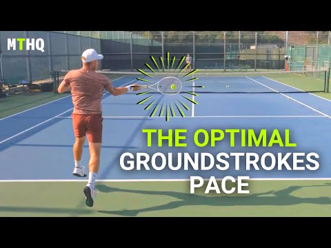 How HARD Should You Hit A Tennis Ball? (Find Your Pace)