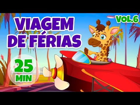 Viagem de Férias Vol. 6 - Giramille 25 min | Desenho Animado Musical