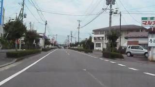 preview picture of video '2009/08/28 ドライブ: 白河総合運動公園 ～ 白河駅 / Drive around Shirakawa, Fukushima'