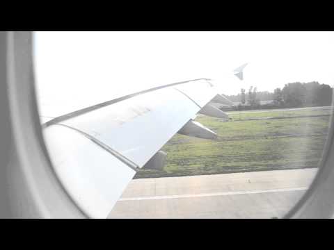 Landing A380 at Pekin (Beijing) LH720