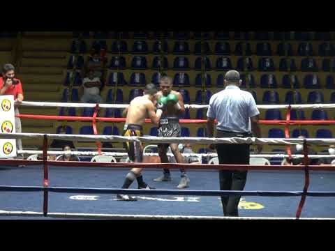 Moises Garcia (Nic) vs Javier Aceituno (Guat) - Pinolero Boxing Promotions
