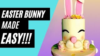How To Make An Easter Bunny Cake (Really Easy)
