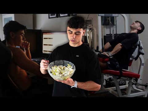 THIS IS WHAT DAYS NO ONE SEES LIKE 😮‍💨 (WORK, TRAINING, MEALS AND RECORDINGS)