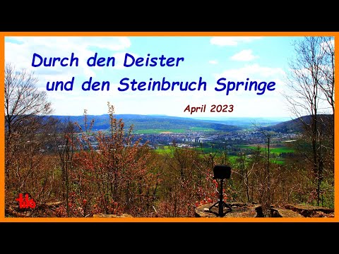 Durch den Deister und den Steinbruch Springe  /  E-Bike-Tour im April 2023