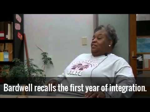 Nancy Bardwell recalls the first year of integration
