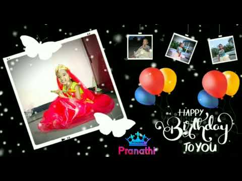 Happy birthday pranathi