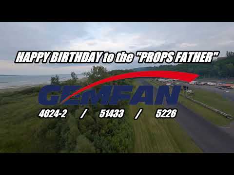 Team PLAGUE BIRDS & UDY FPV  : HAPPY BIRTHDAY "PROPS FATHER" // GEMFAN - 4024-2 / 51433 / 5226