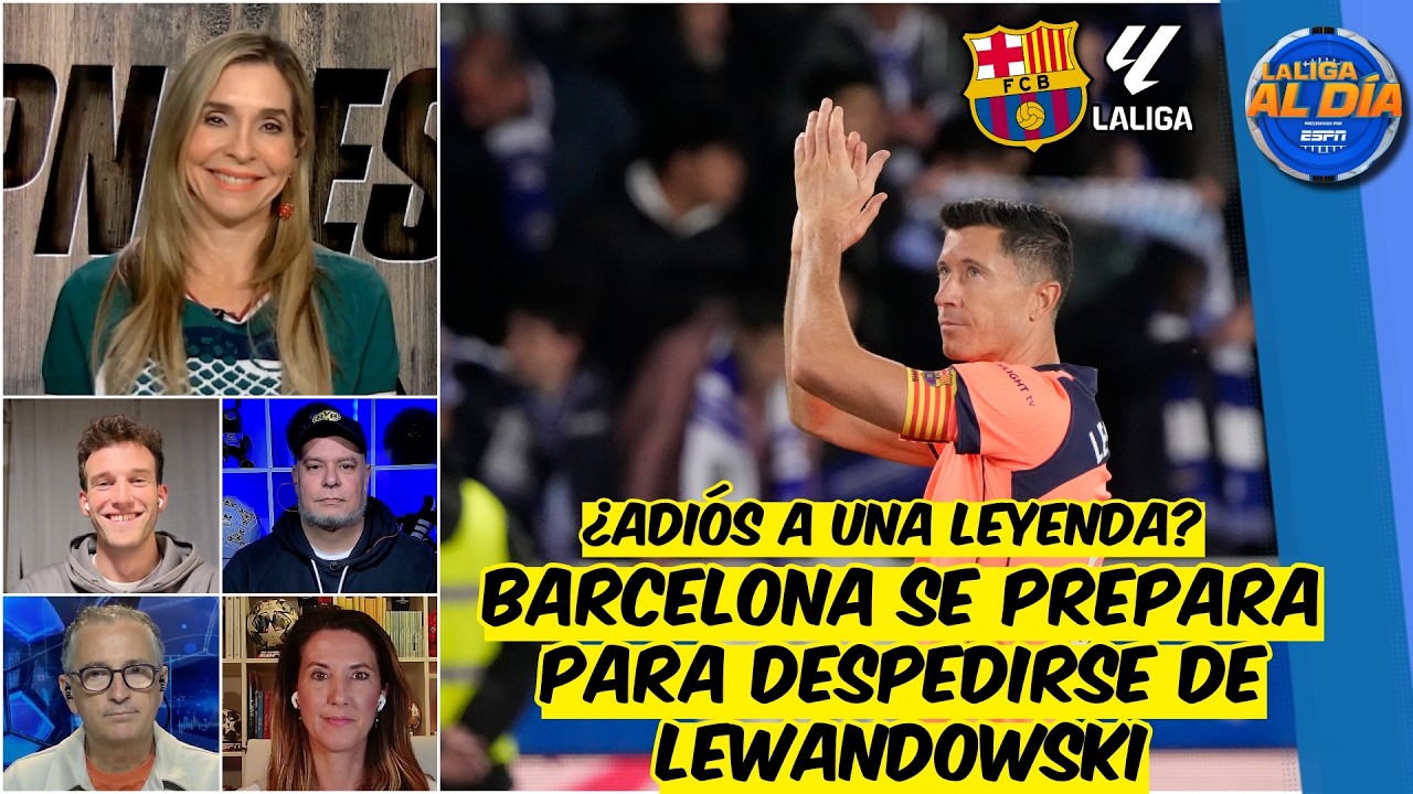 Futuro de ROBERT LEWANDOWSKI: Más FUERA que DENTRO del BARCELONA | La Liga Al Día